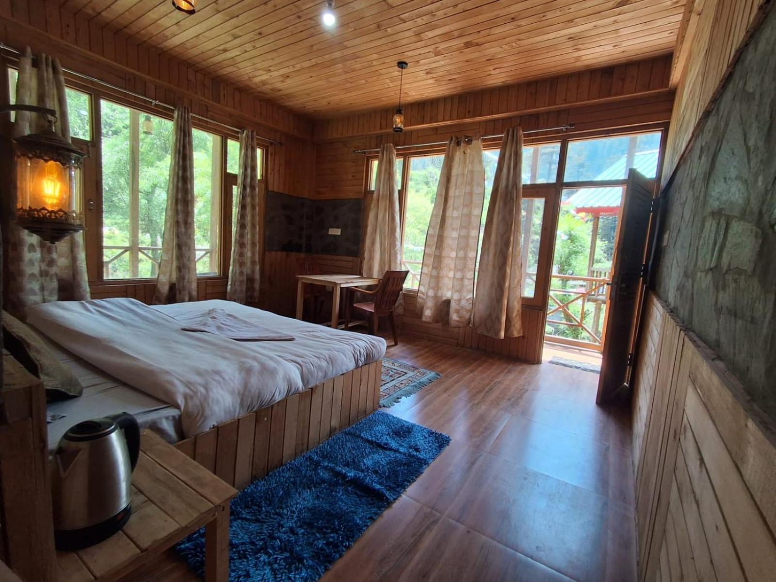 The Cozy Cabin, Jibhi Banjār Exterior foto